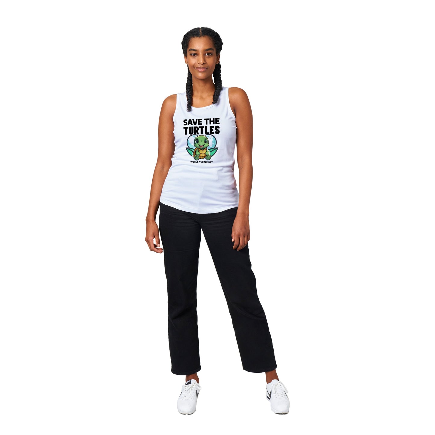 World Turtle Day Performance Womens Tank Top