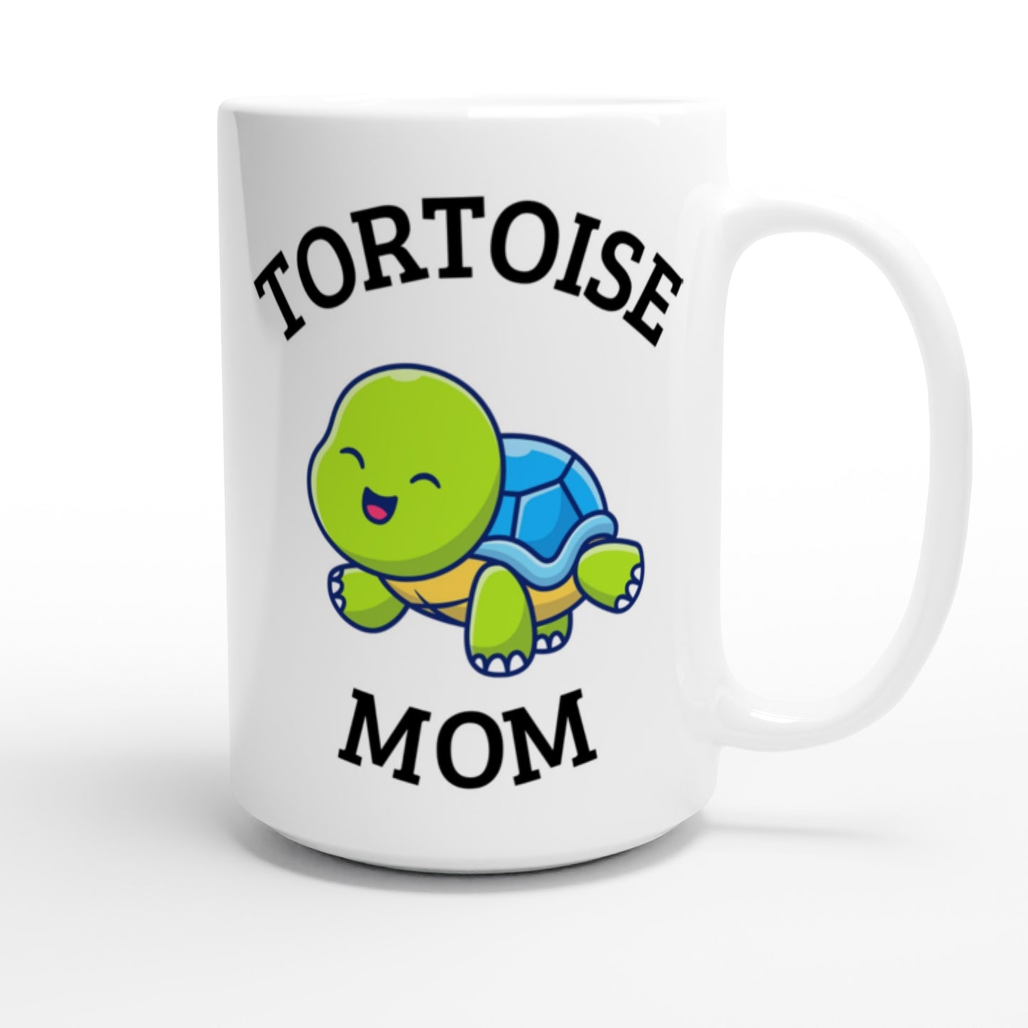 "Tortoise Mom" Ceramic Mug - The Perfect Gift for Any Tortoise Mom