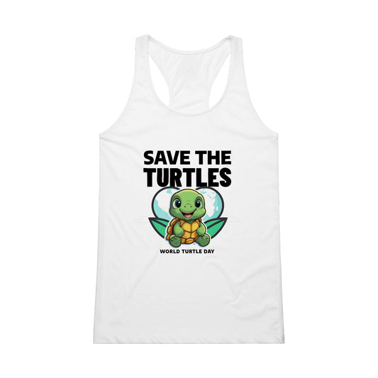 World Turtle Day Performance Womens Tank Top