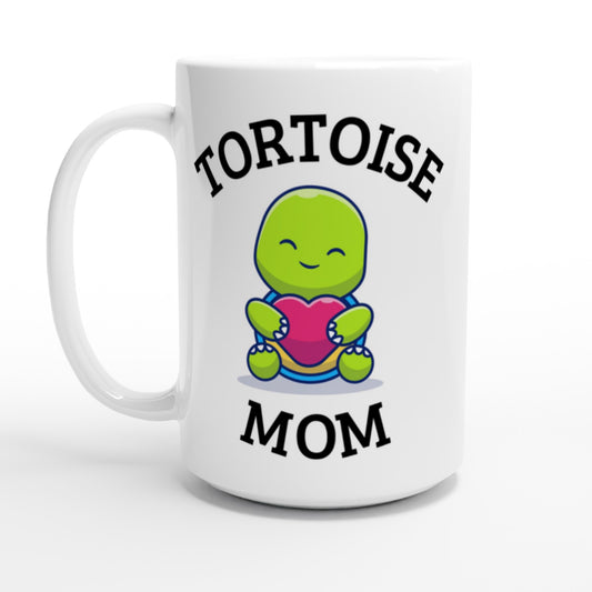 "Tortoise Mom" Ceramic Mug - The Perfect Gift for Any Tortoise Mom