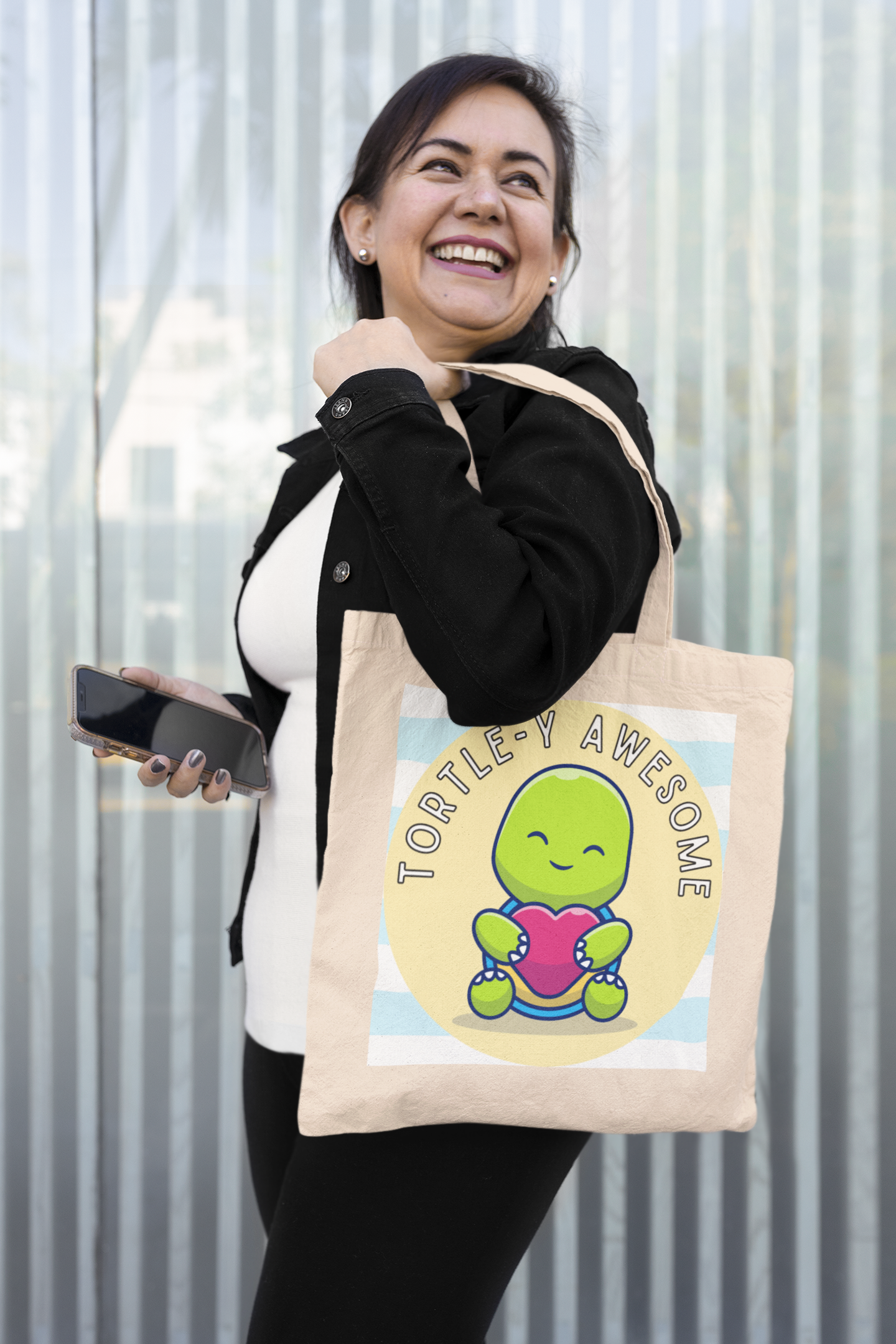 Tortle-y Awesome Premium Tote Bag